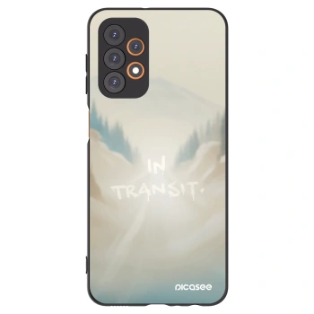 Picasee silikónový čierny obal pre Samsung Galaxy A23 A235F 4G - IN TRANSIT