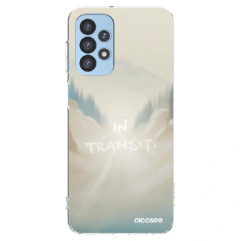 Picasee silikónový prehľadný obal pre Samsung Galaxy A23 A235F 4G - IN TRANSIT