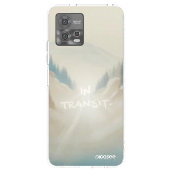 Picasee silikónový prehľadný obal pre Motorola Moto G72 - IN TRANSIT