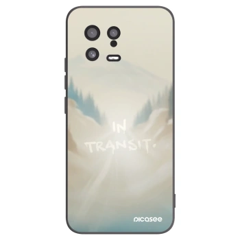 Picasee silikónový čierny obal pre Xiaomi 13 - IN TRANSIT