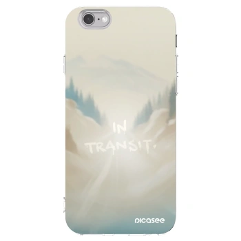 Picasee silikónový prehľadný obal pre Apple iPhone 6/6S - IN TRANSIT