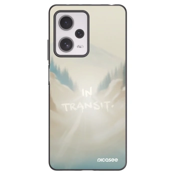 Picasee silikónový čierny obal pre Xiaomi Redmi Note 12 Pro+ 5G - IN TRANSIT