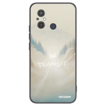 Picasee silikónový čierny obal pre Xiaomi Redmi 12C - IN TRANSIT