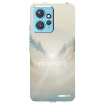 Picasee silikónový prehľadný obal pre Xiaomi Redmi Note 12 4G - IN TRANSIT