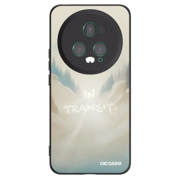 Picasee silikónový čierny obal pre Honor Magic5 Pro - IN TRANSIT