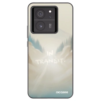 Picasee silikónový čierny obal pre Xiaomi 13T - IN TRANSIT