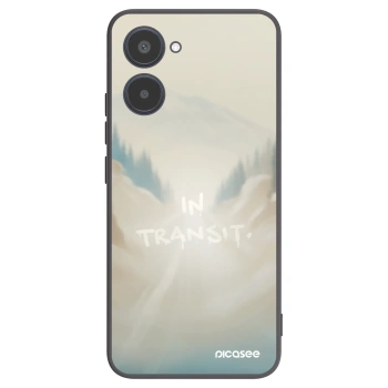 Picasee silikónový čierny obal pre Realme 10 4G - IN TRANSIT