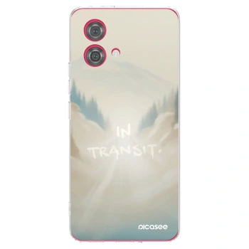 Picasee silikónový prehľadný obal pre Motorola Moto G84 5G - IN TRANSIT