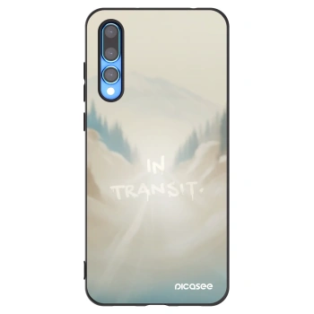 Picasee silikónový čierny obal pre Huawei P20 Pro - IN TRANSIT