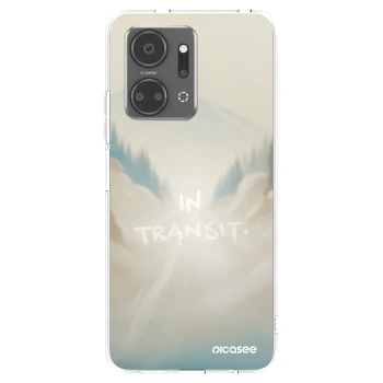 Picasee silikónový prehľadný obal pre Honor X7a - IN TRANSIT