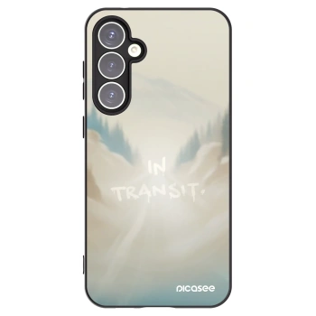 Picasee silikónový čierny obal pre Samsung Galaxy S23 FE S711B - IN TRANSIT