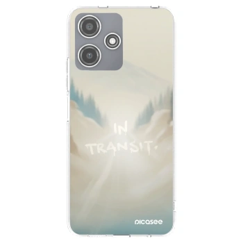 Picasee silikónový prehľadný obal pre Xiaomi Redmi 12 5G - IN TRANSIT