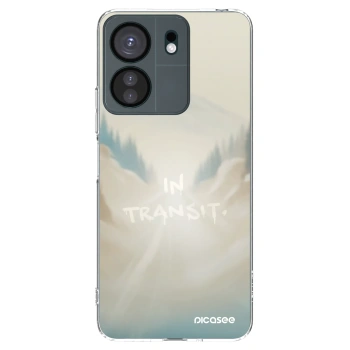 Picasee silikónový prehľadný obal pre Xiaomi Redmi 13C 4G - IN TRANSIT