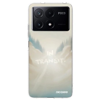 Picasee silikónový prehľadný obal pre Xiaomi Poco X6 Pro - IN TRANSIT