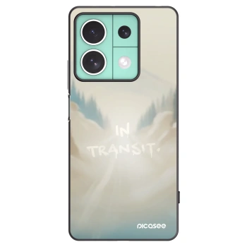 Picasee silikónový čierny obal pre Xiaomi Redmi Note 13 5G - IN TRANSIT
