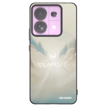 Picasee silikónový čierny obal pre Xiaomi Redmi Note 13 Pro 5G - IN TRANSIT