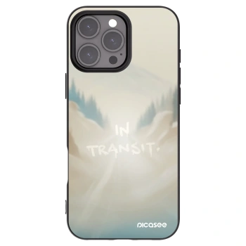 Picasee silikónový čierny obal pre Apple iPhone 16 Pro Max - IN TRANSIT