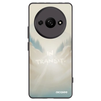 Picasee silikónový čierny obal pre Xiaomi Redmi A3 - IN TRANSIT