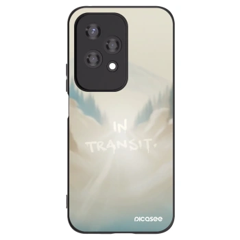 Picasee silikónový čierny obal pre Honor 200 Lite - IN TRANSIT