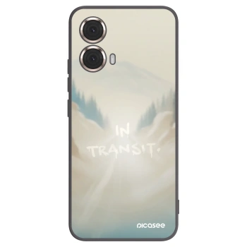 Picasee silikónový čierny obal pre Motorola Moto G85 - IN TRANSIT