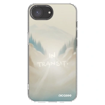 Picasee silikónový prehľadný obal pre Apple iPhone 16e - IN TRANSIT