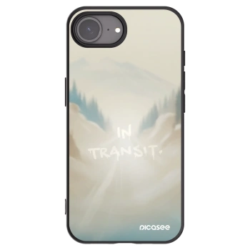 Picasee silikónový čierny obal pre Apple iPhone 16e - IN TRANSIT