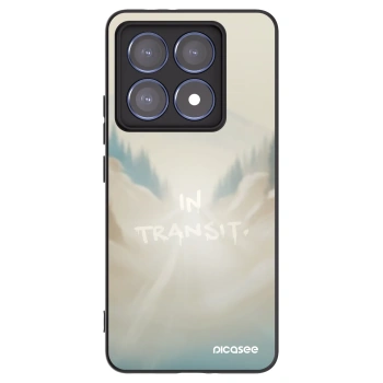 Picasee silikónový čierny obal pre Xiaomi 14T Pro - IN TRANSIT