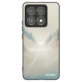 Picasee silikónový čierny obal pre Xiaomi 14T - IN TRANSIT