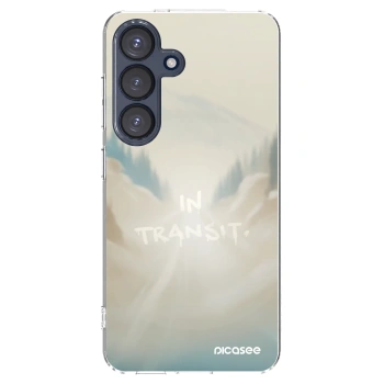 Picasee silikónový prehľadný obal pre Samsung Galaxy S25 5G - IN TRANSIT