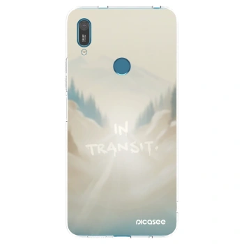 Picasee silikónový prehľadný obal pre Huawei Y7 2019 - IN TRANSIT