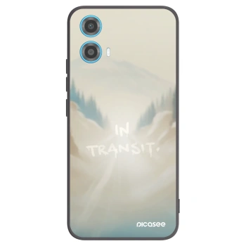 Picasee silikónový čierny obal pre Motorola Moto G34 5G - IN TRANSIT