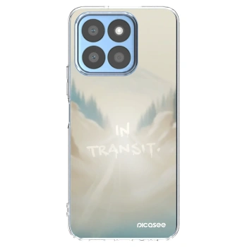 Picasee silikónový prehľadný obal pre Honor X8c - IN TRANSIT