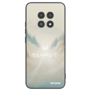 Picasee silikónový čierny obal pre Realme 12X - IN TRANSIT