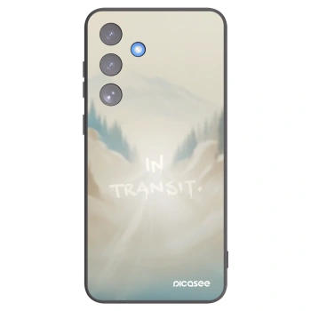 Picasee silikónový čierny obal pre Samsung Galaxy S25 FE 5G - IN TRANSIT