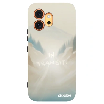 Picasee silikónový čierny obal pre Honor 600 - IN TRANSIT