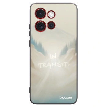 Picasee silikónový čierny obal pre Motorola Edge 60 Neo 5G - IN TRANSIT