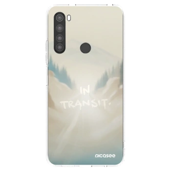Picasee silikónový prehľadný obal pre Xiaomi Redmi Note 8 - IN TRANSIT