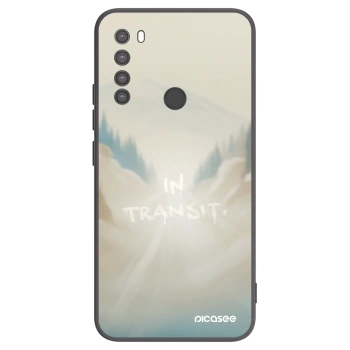 Picasee silikónový čierny obal pre Xiaomi Redmi Note 8 - IN TRANSIT