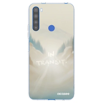 Picasee silikónový prehľadný obal pre Xiaomi Redmi Note 8T - IN TRANSIT