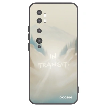 Picasee silikónový čierny obal pre Xiaomi Mi Note 10 (Pro) - IN TRANSIT