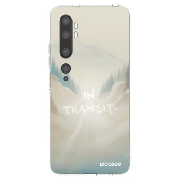 Picasee silikónový prehľadný obal pre Xiaomi Mi Note 10 (Pro) - IN TRANSIT