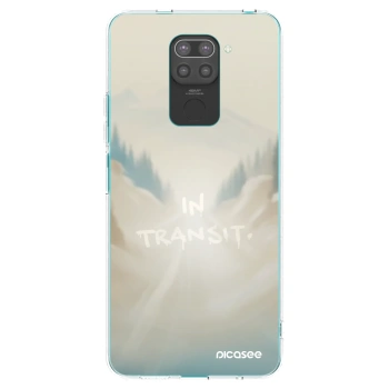 Picasee silikónový čierny obal pre Xiaomi Redmi Note 9 - IN TRANSIT