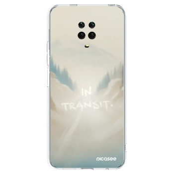 Picasee silikónový prehľadný obal pre Xiaomi Redmi Note 9S - IN TRANSIT