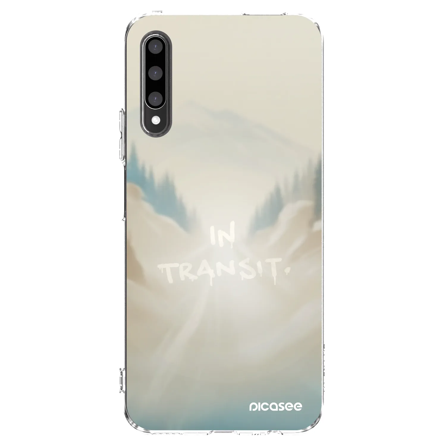 Picasee silikónový prehľadný obal pre Honor 9X Pro - IN TRANSIT