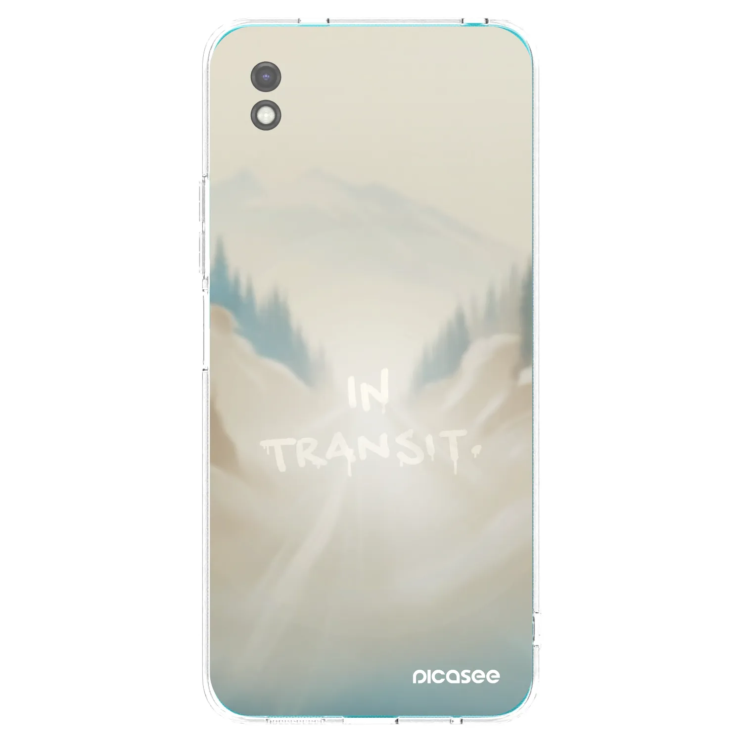 Picasee silikónový čierny obal pre Xiaomi Redmi 9A - IN TRANSIT