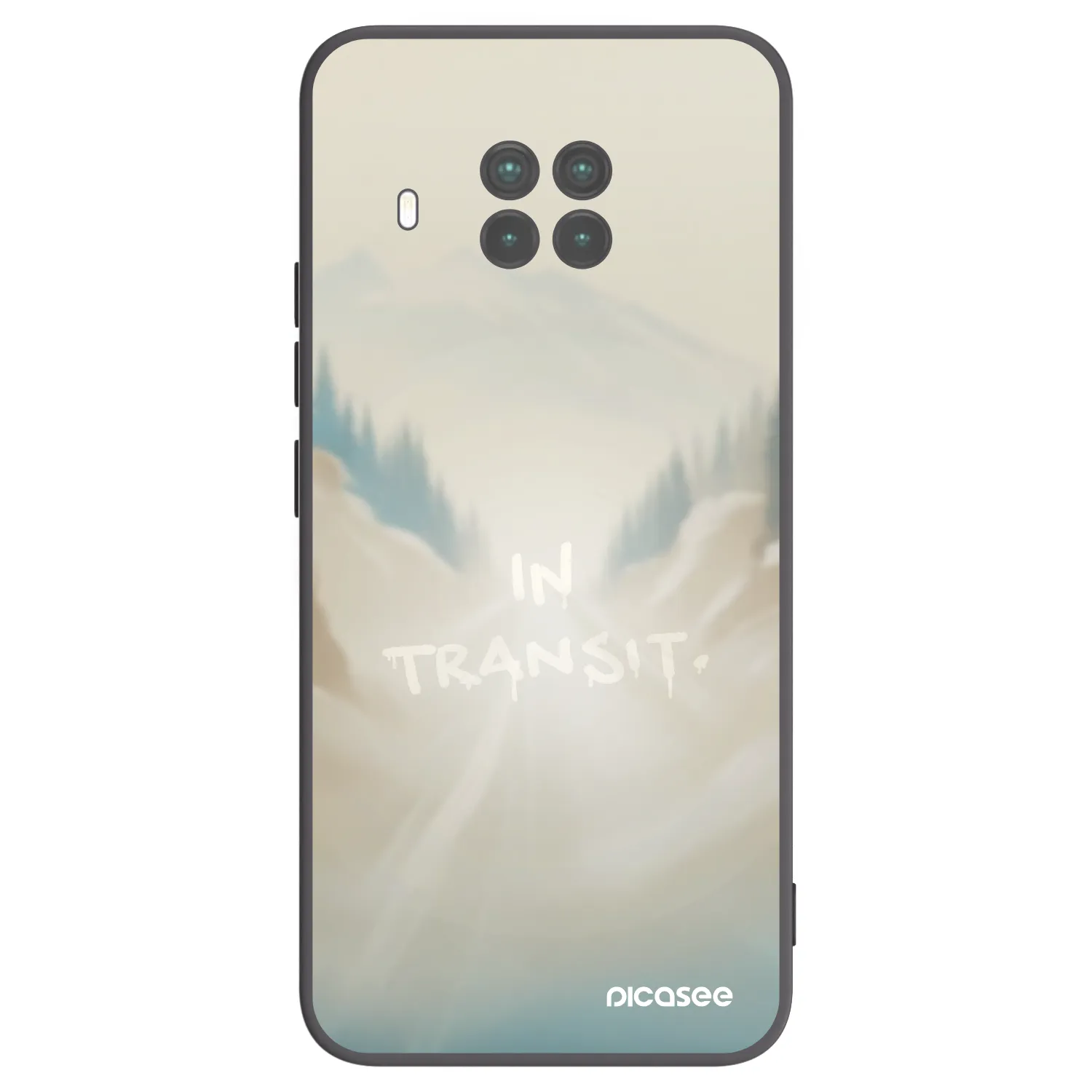 Picasee silikónový čierny obal pre Xiaomi Mi 10T Lite - IN TRANSIT