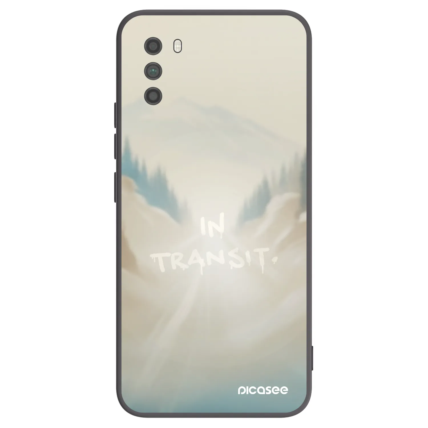 Picasee silikónový čierny obal pre Xiaomi Poco M3 - IN TRANSIT
