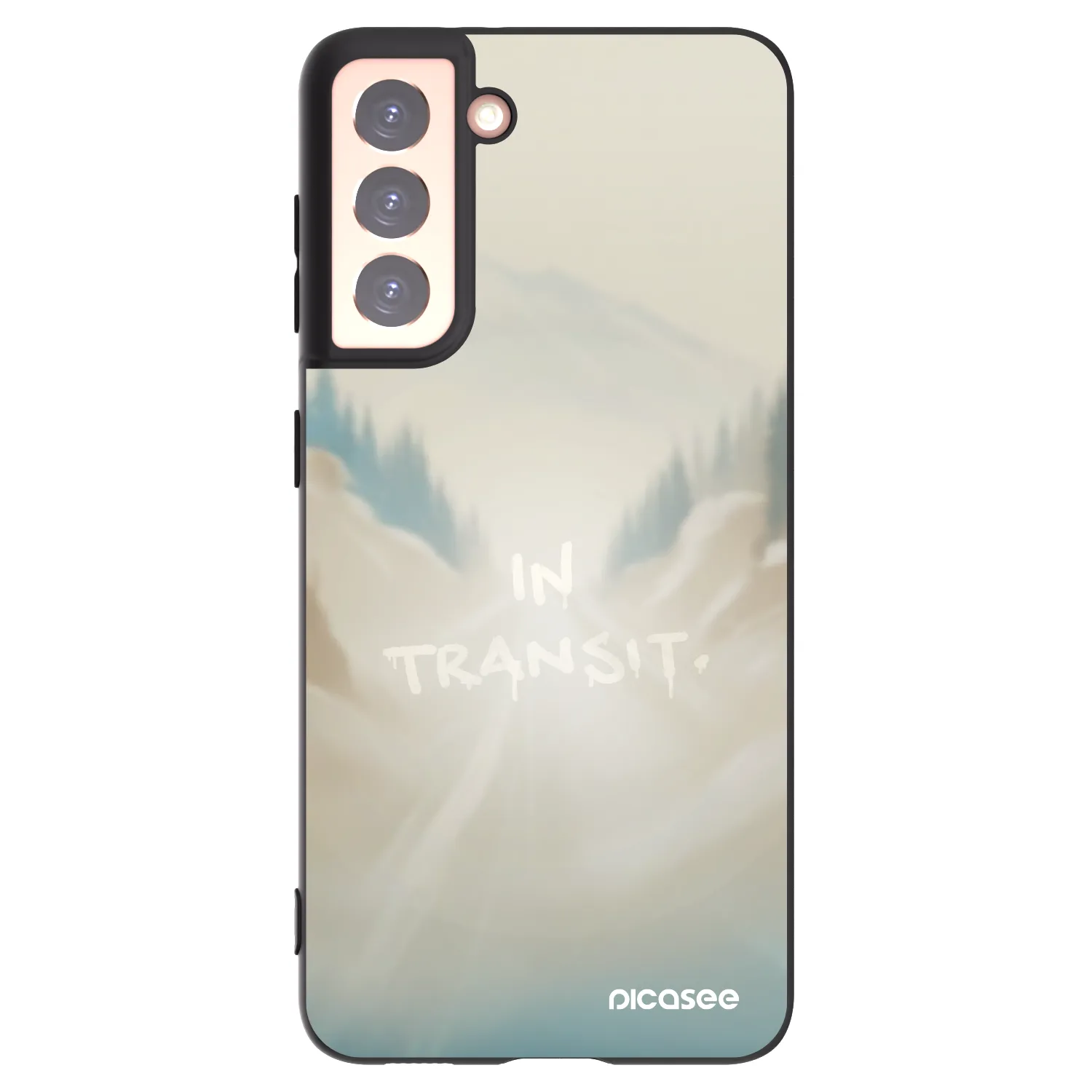 Silikónový čierny obal pre Samsung Galaxy S21 5G G991B - IN TRANSIT