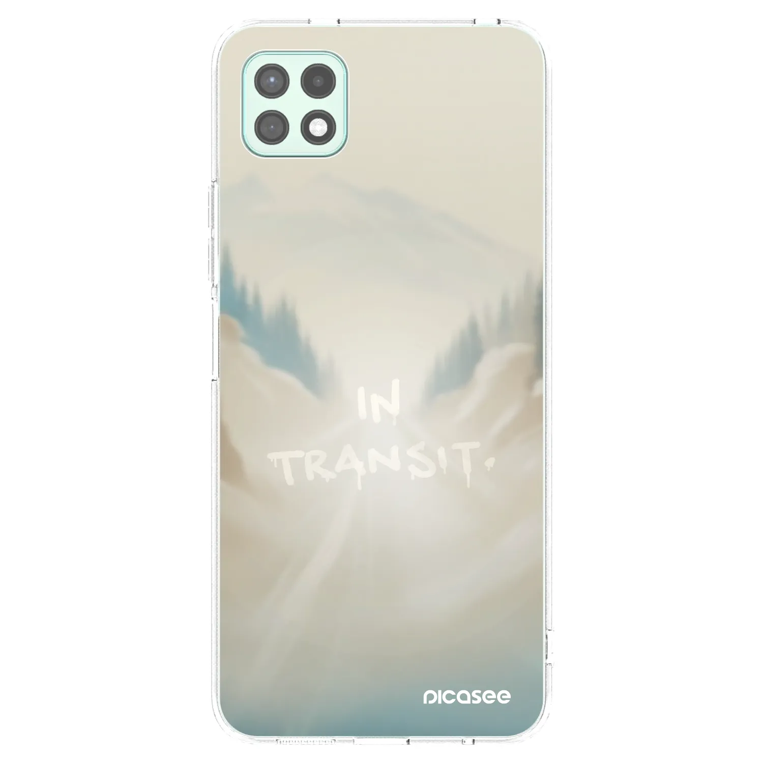 Picasee silikónový prehľadný obal pre Samsung Galaxy A22 A226B 5G - IN TRANSIT