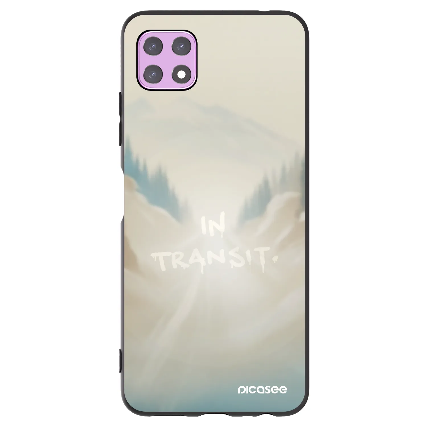 Picasee silikónový čierny obal pre Samsung Galaxy A22 A226B 5G - IN TRANSIT